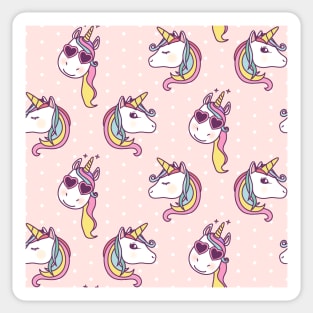 Unicorn Pattern Design Art Lover Gift Sticker